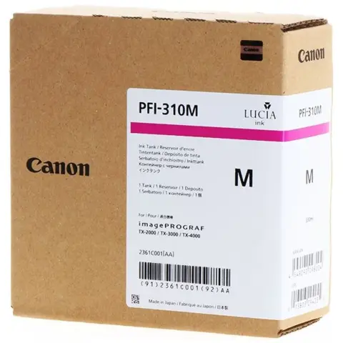 Canon PFI-310M - Tusz magenta do Canon imagePROGRAF IPF TX-2000, TX-3000, TX-4000